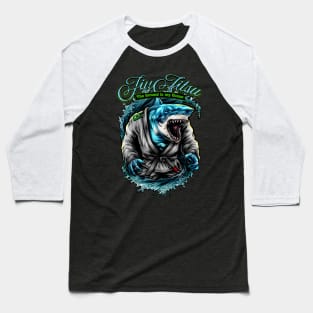 Jiu Jitsu Shark, The ground is my Ocean Baseball T-Shirt